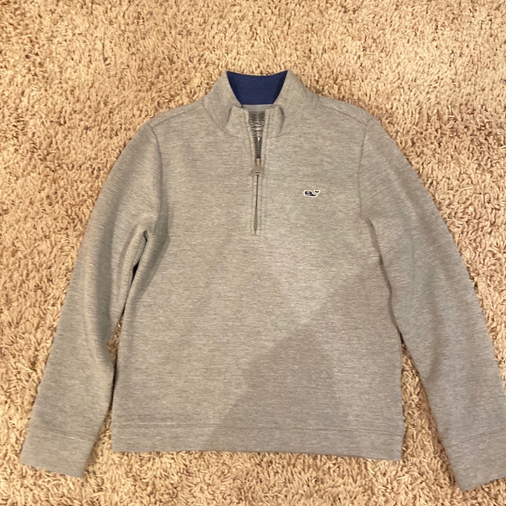 Vineyard Vines boys size 7 Quarter-zip